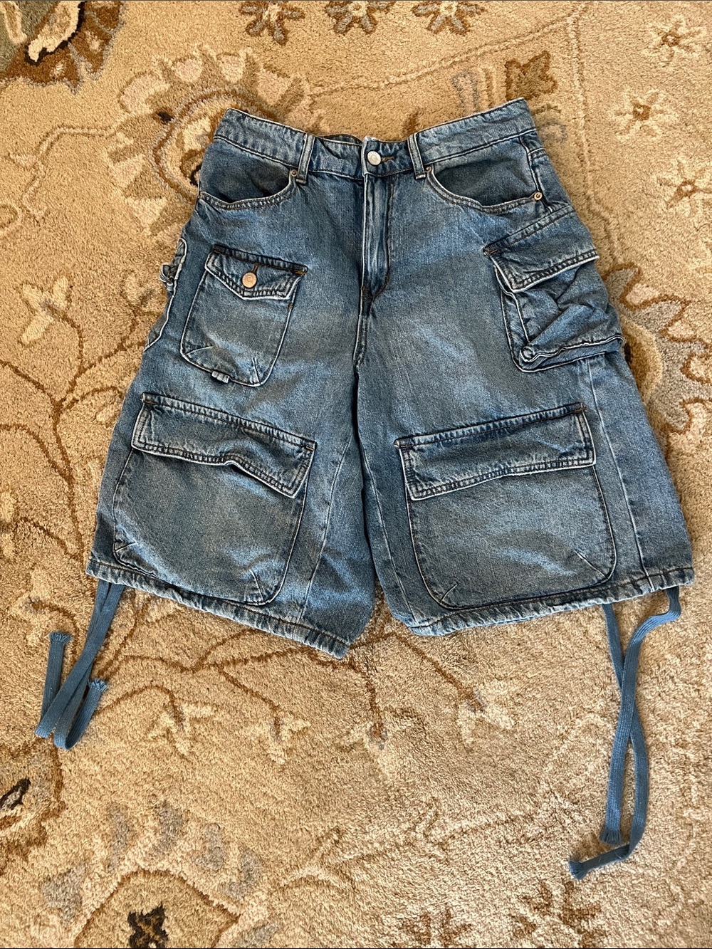Urban Outfitters Denim Cargo Jorts